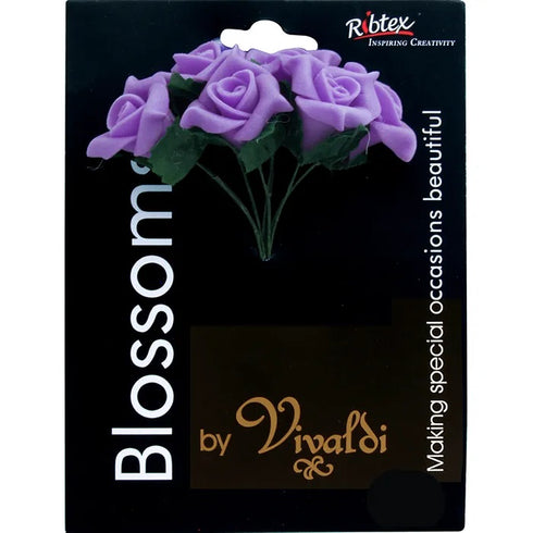 Foam Rose Flowers (available in 8 colours)